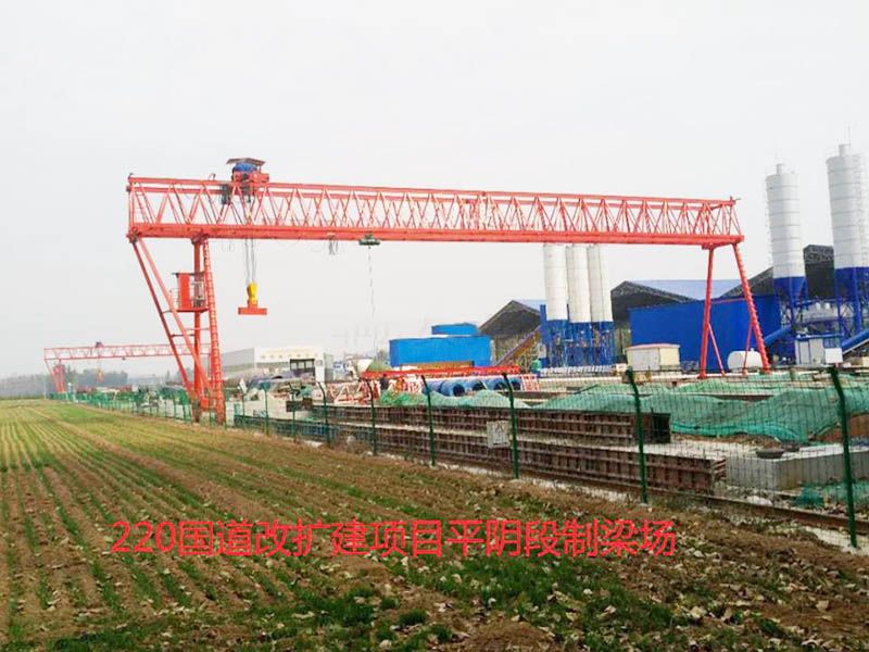 Beam lifting machine