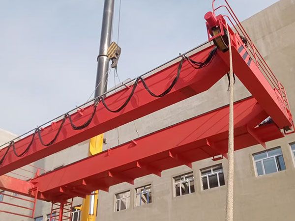 Double beam crane