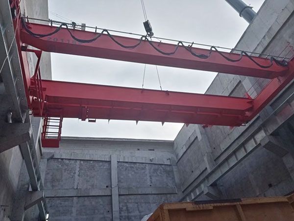 Double beam crane