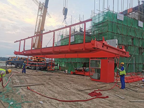 Double beam crane